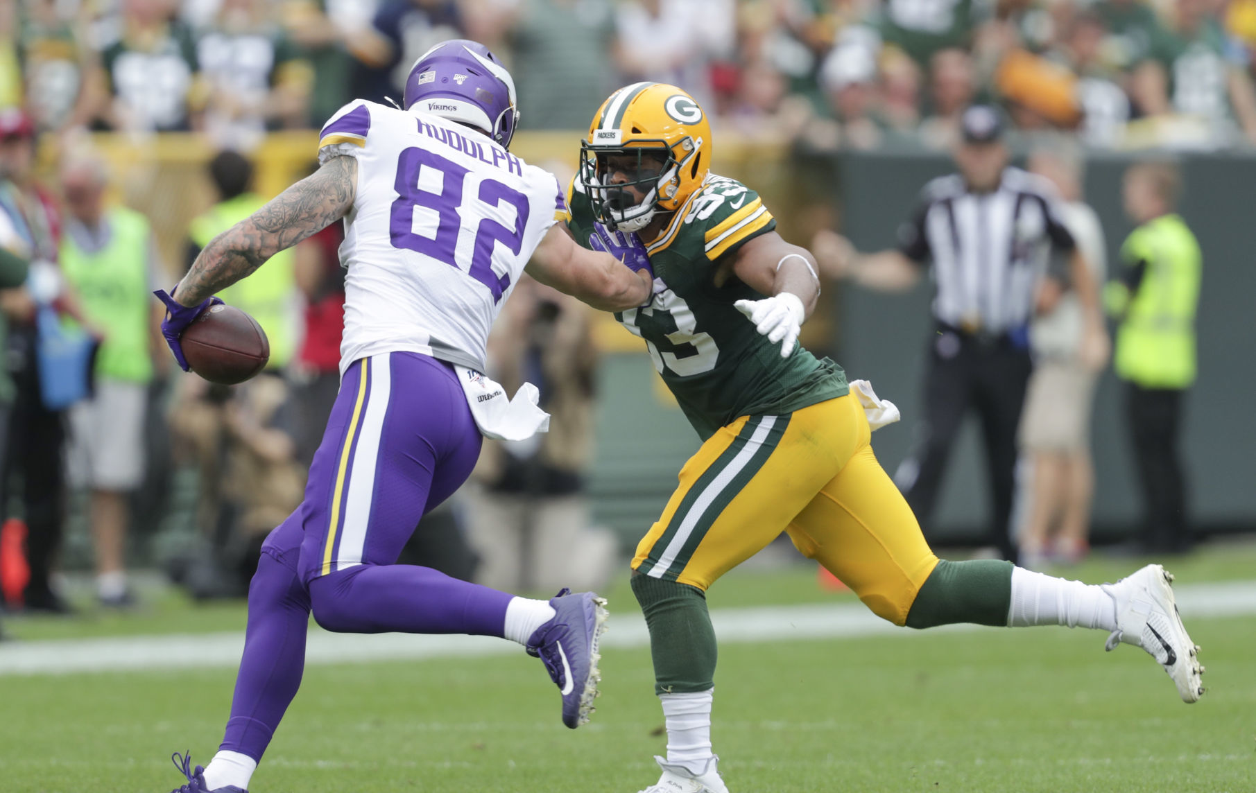 Packers 21, Vikings 16